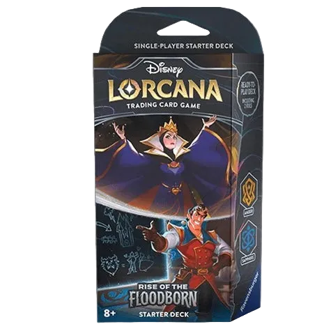 Disney Lorcana TCG: Rise of the Floodborn - Amber & Sapphire Starter Deck