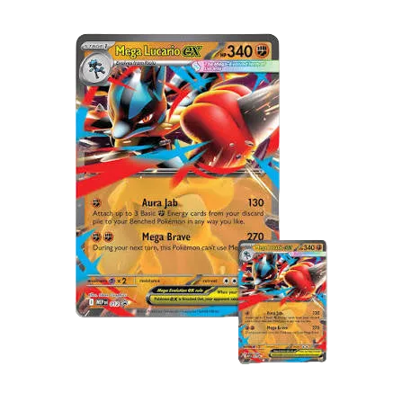 Pokémon TCG: Mega Lucario ex Figure Collection