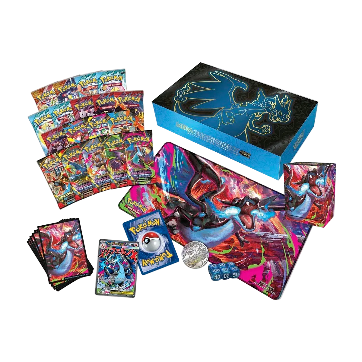 Pokémon TCG: Mega Charizard X EX Ultra Premium Collection