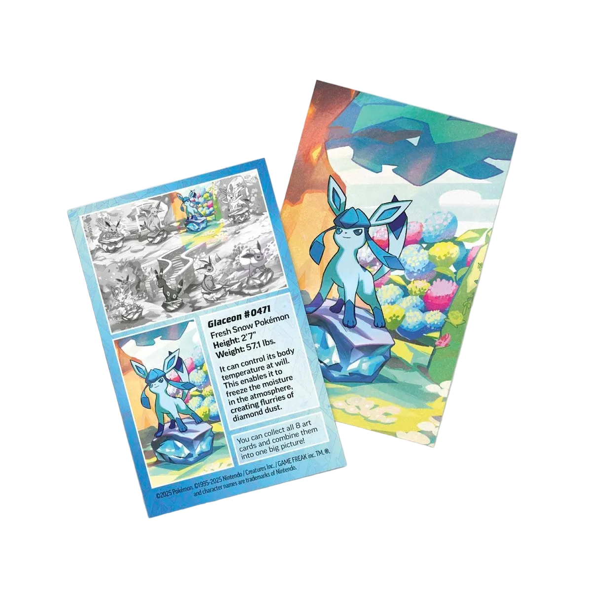 Pokémon TCG: Prismatic Evolutions Mini Tin (Glaceon)