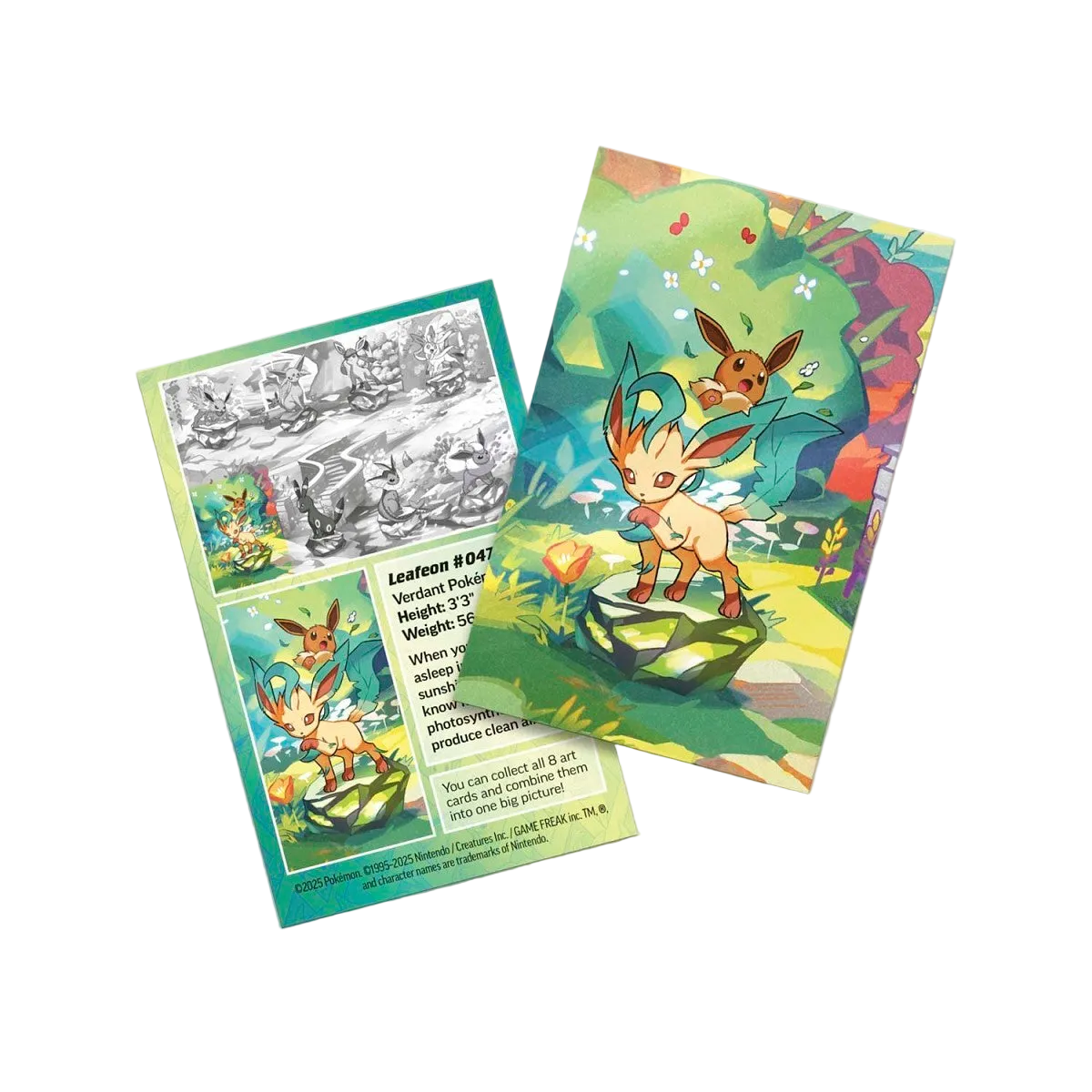 Pokémon TCG: Prismatic Evolutions Mini Tin (Leafeon)