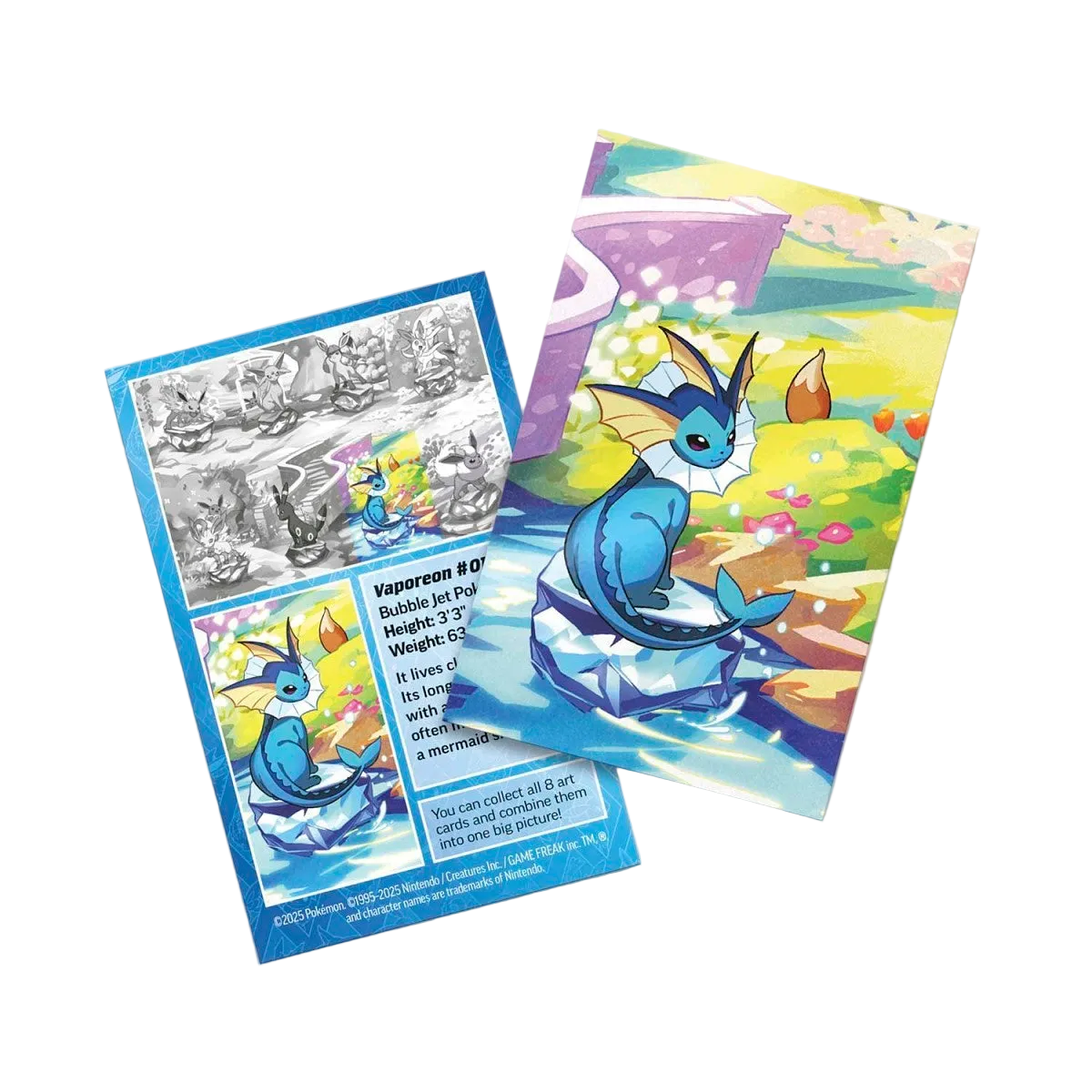 Pokémon TCG: Prismatic Evolutions Mini Tin (Vaporeon)