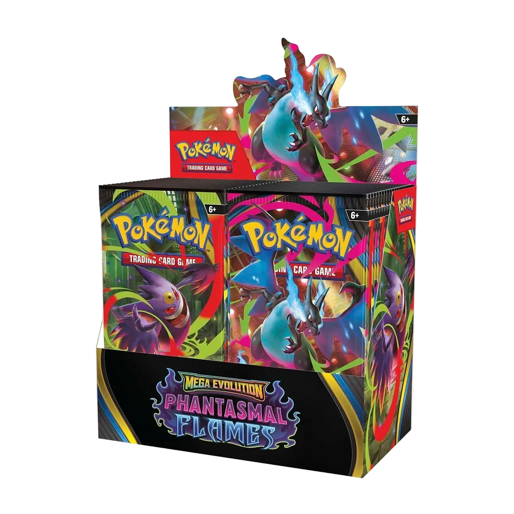 Pokémon TCG: Mega Evolution-Phantasmal Flames Booster Display Box (36 Packs)
