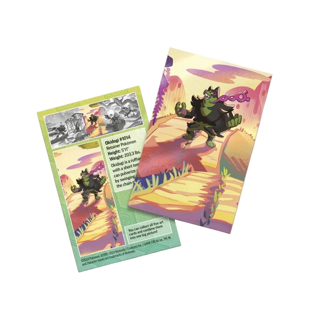 Pokémon TCG: Scarlet & Violet-Shrouded Fable Mini Tin (Okidogi)