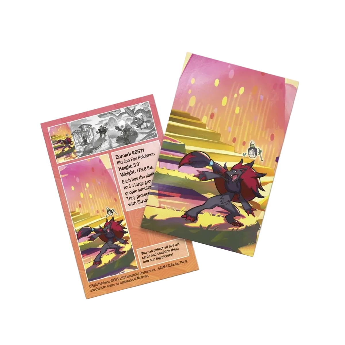Pokémon TCG: Scarlet & Violet-Shrouded Fable Mini Tin (Zoroark & Poltchageist)
