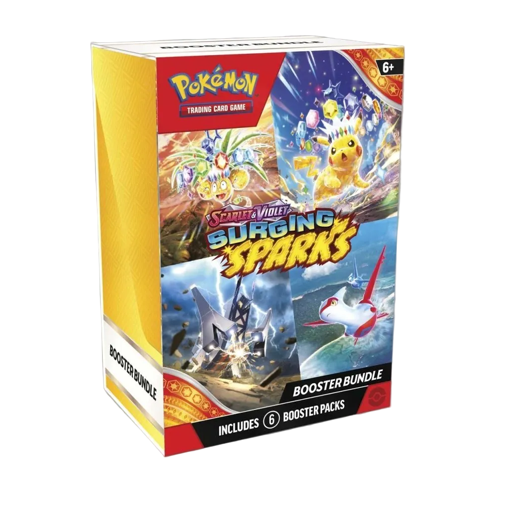 Pokémon TCG: Scarlet & Violet-Surging Sparks Booster Bundle (6 Packs)
