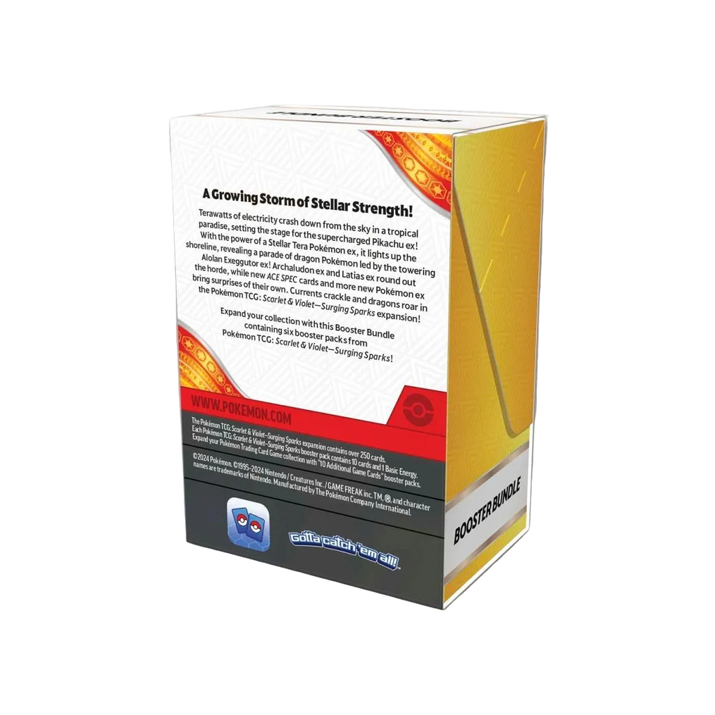 Pokémon TCG: Scarlet & Violet-Surging Sparks Booster Bundle (6 Packs)