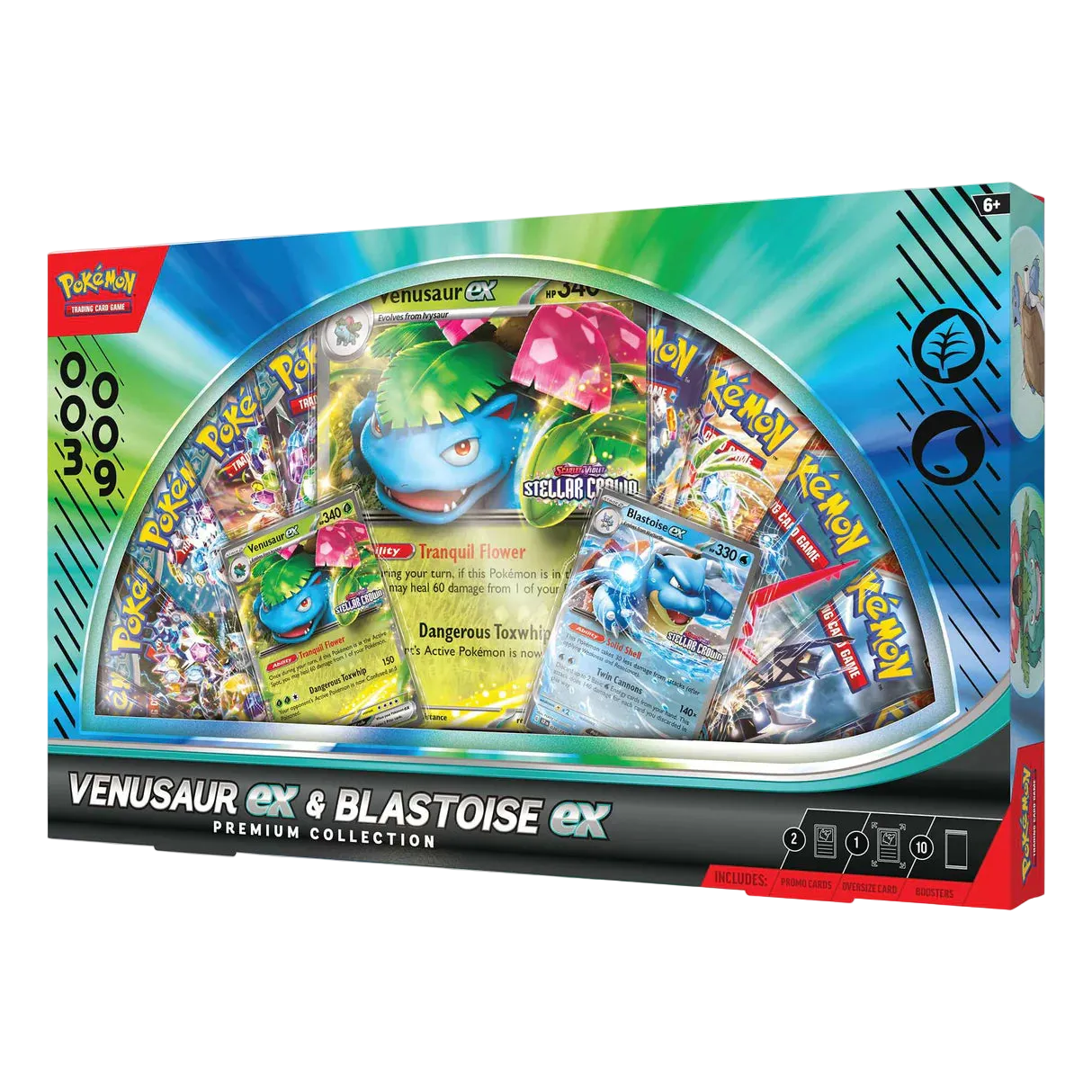 Pokémon TCG: Venusaur ex & Blastoise ex Premium Collection