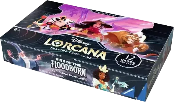 Disney Lorcana TCG: Rise of the Floodborn Set 2 - 24 Pack Booster Box