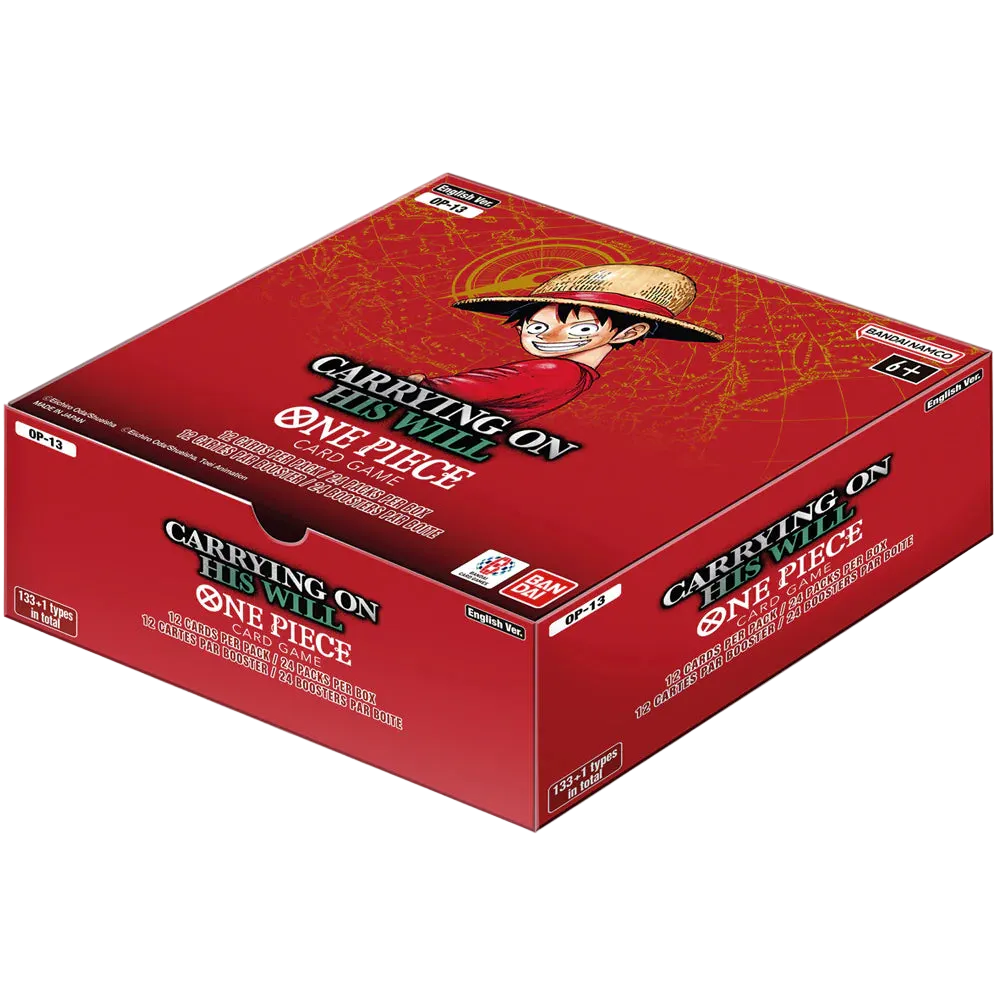 One Piece Card Game: Carrying On His Will Booster Box (OP-13)