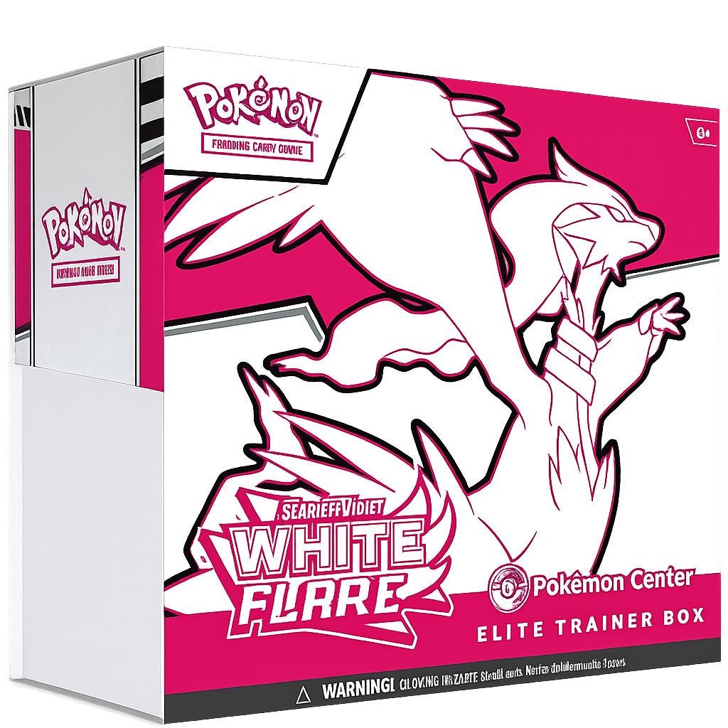 Pokémon TCG: Scarlet & Violet - White Flare Pokémon Center Elite Trainer Box
