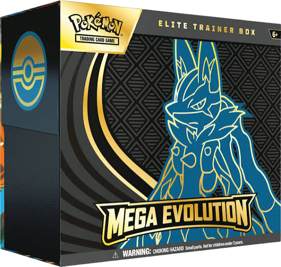 Pokémon TCG: Mega Evolution Elite Trainer Box (Lucario)