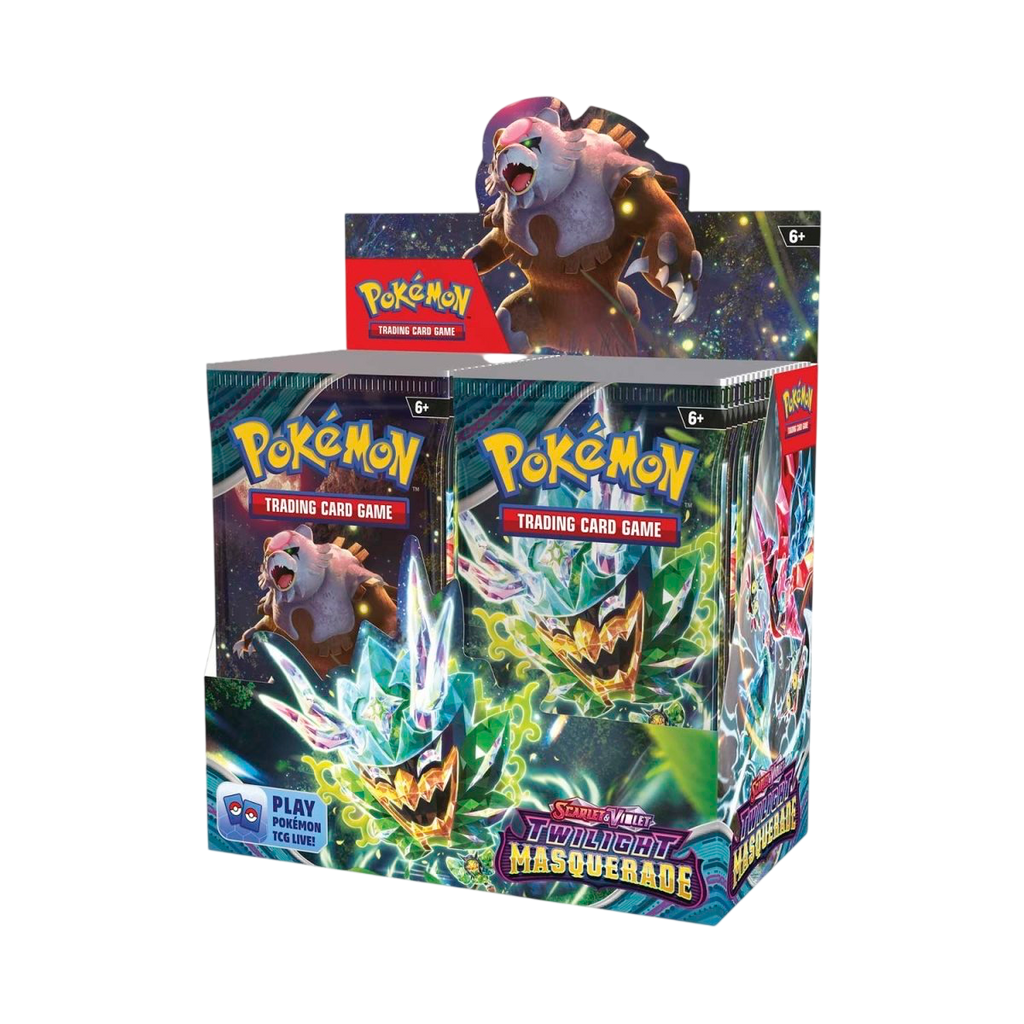 Pokémon TCG: Scarlet & Violet-Twilight Masquerade Booster Display Box (36 Packs)