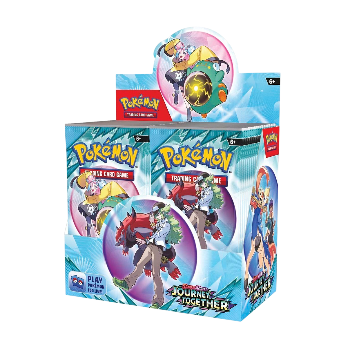 Pokémon TCG: Scarlet & Violet-Journey Together Enhanced Booster Display Box (36 Packs & 1 Promo Card)