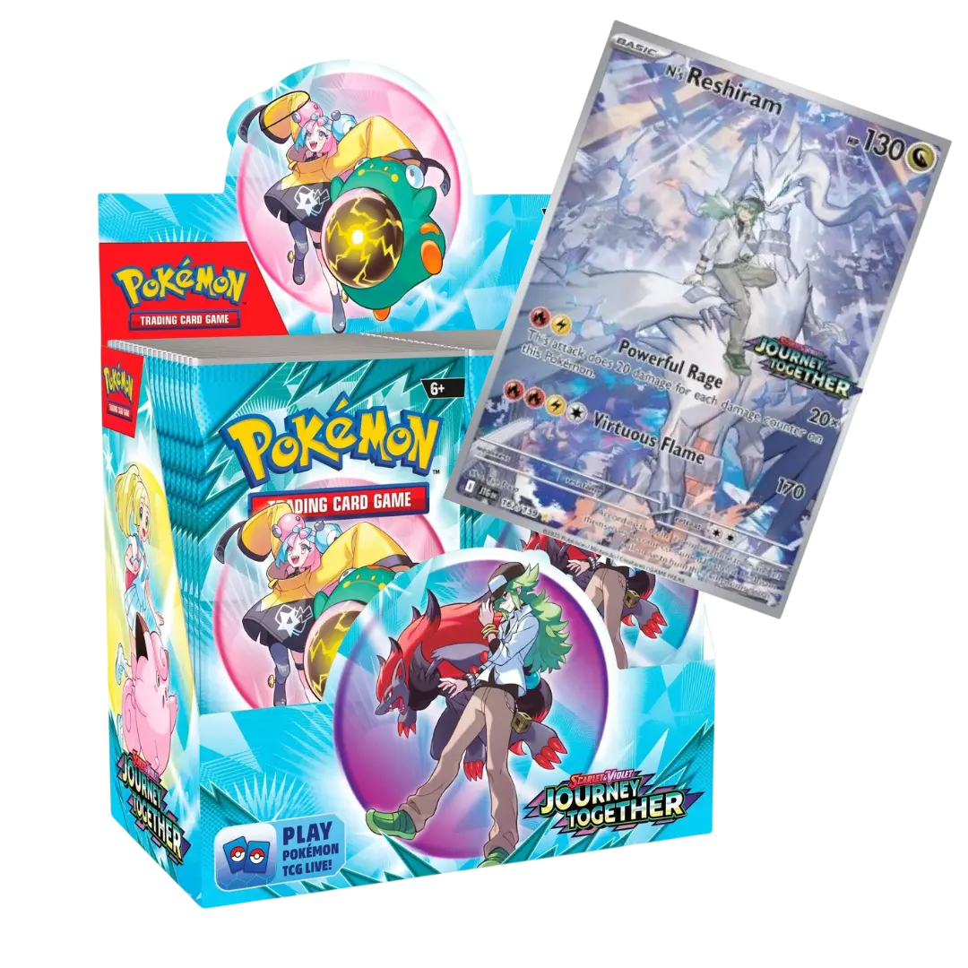 Pokémon TCG: Scarlet & Violet-Journey Together Enhanced Booster Display Box (36 Packs & 1 Promo Card)