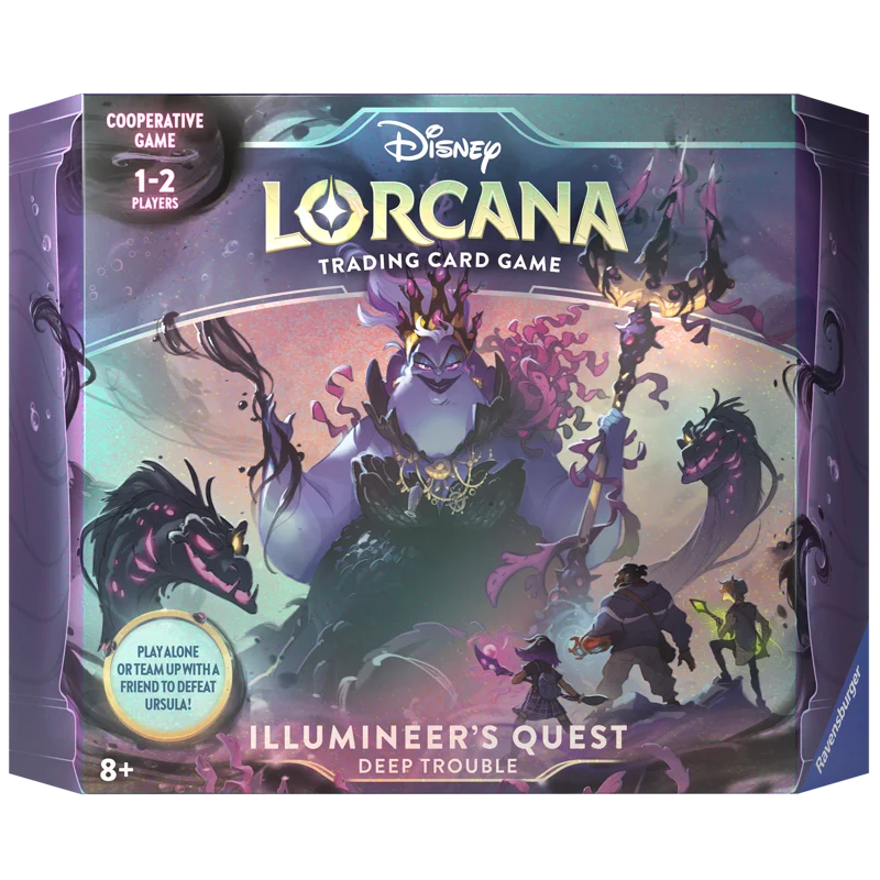 Disney Lorcana TCG: Ursula's Return Set 4 - Deep Trouble Illumineers Quest