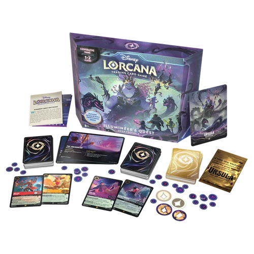 Disney Lorcana TCG: Ursula's Return Set 4 - Deep Trouble Illumineers Quest