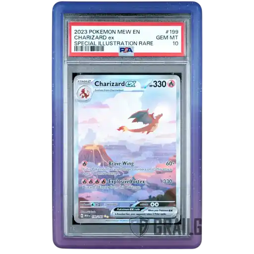 Grail Guard: Graded Card Slab Bumper Protector Case PSA (Royal)