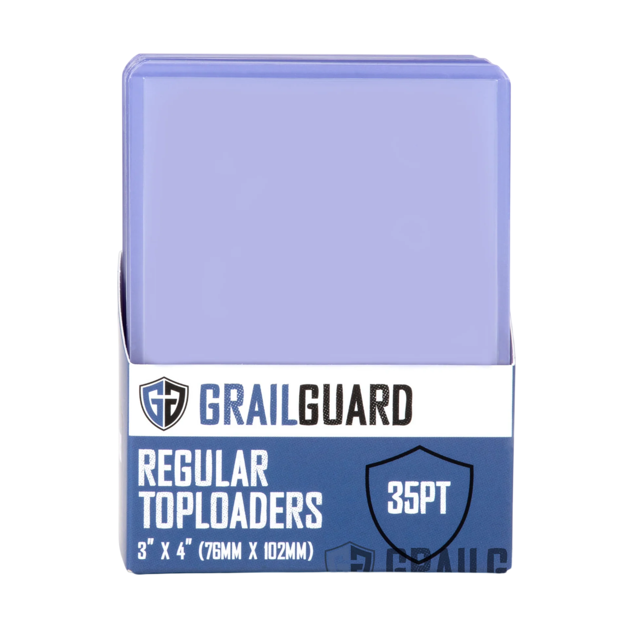 Grail Guard: 35pt Card Toploaders - 3" x 4" (25 pack)