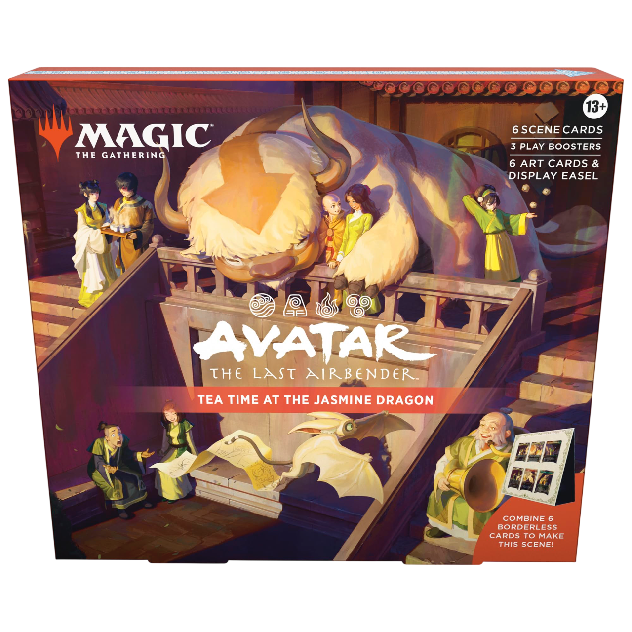 Magic The Gathering: Avatar The Last Airbender Scene Box - Tea Time at the Jasmine Dragon