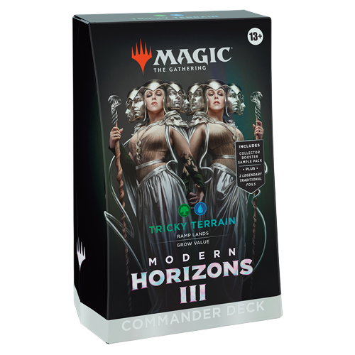 Magic The Gathering: Modern Horizons 3 Commander Deck - Tricky Terrain