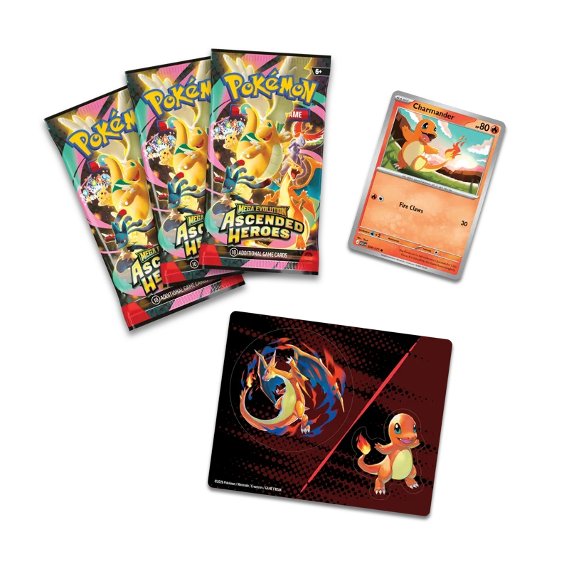 Pokémon TCG: Mega Evolution Ascended Heroes - Tech Sticker Charmander