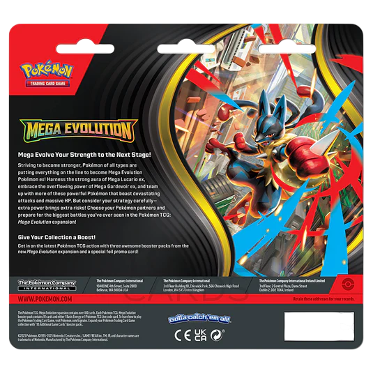 Pokémon TCG: Mega Evolution 3 Booster Packs & Golduck Promo Card
