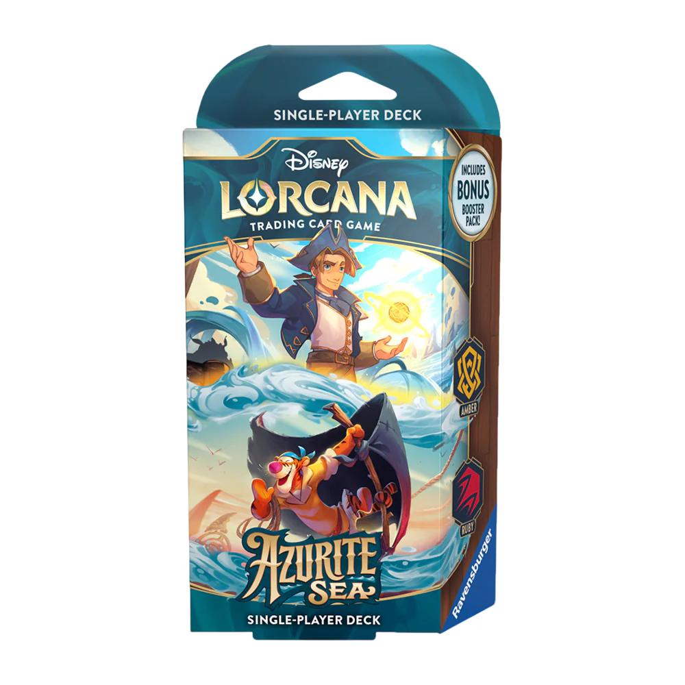 Disney Lorcana TCG : Azurite Sea - Amber & Ruby Starter Deck