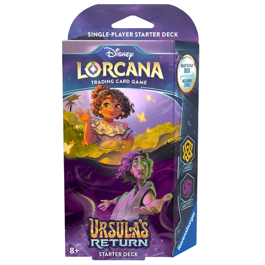 Disney Lorcana TCG: Ursula's Return - Amber & Amethyst Starter Deck