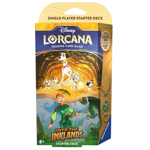 Disney Lorcana TCG: Into the Inklands - Amber & Emerald Starter Deck