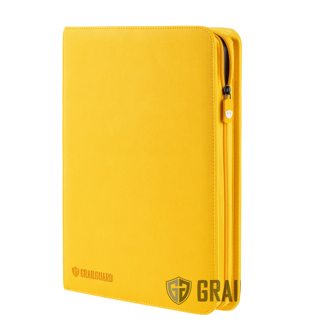 Grail Guard 9-Pocket Premium ZIP Trading Card Binder Yellow